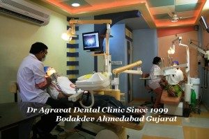 Famous Dental Implant Clinic India by Implantologist Agravat. Dr Agravat Dental Clinic Bodakdev Ahmedabad Gujarat India