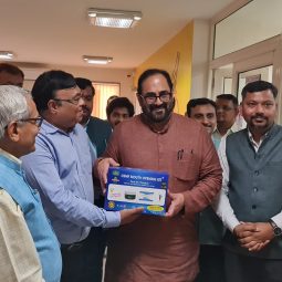 Rajeev Chandrasekharan junior minister, Minister of State for the Ministry of Electronics and Information Technology, Ministry of Skill Development Rajeev Chandrasekharan junior minister, Minister of State for the Ministry of Electronics and Information Technology, Ministry of Skill Development