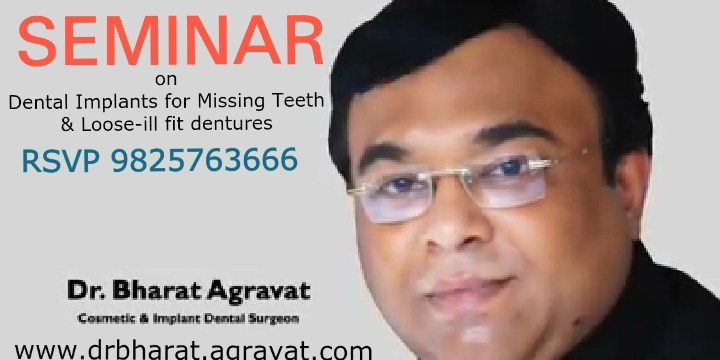 dental implant seminars for patients in ahmedabad gujarat india, dental implants cost,